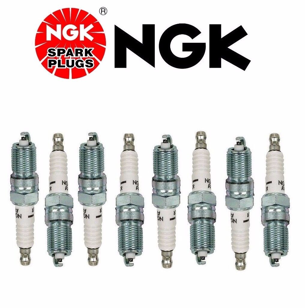 8 -Fits FORD NGK 3951 TR55 Spark Plug V-power