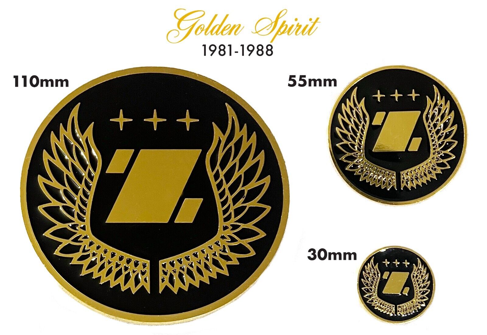 Zimmer Golden Spirit Emblems - New Reproductions