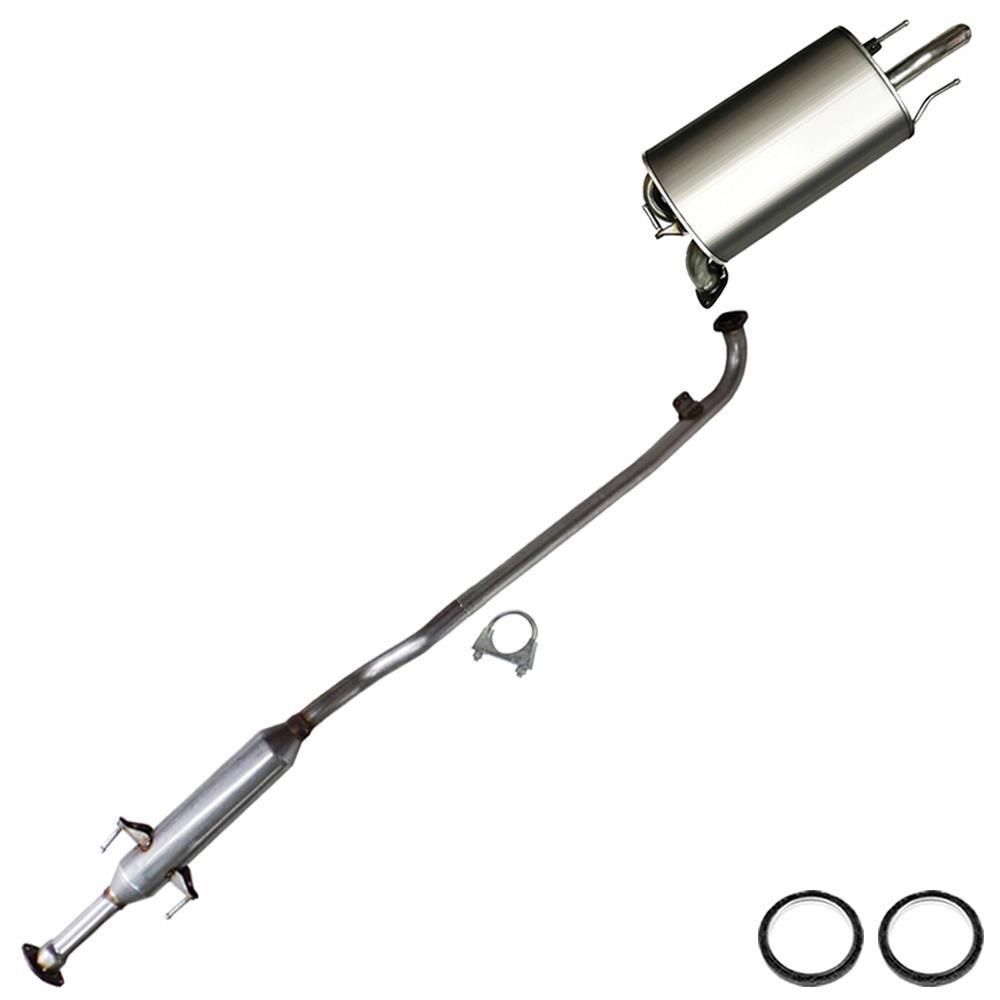 Stainless Steel Exhaust System fits: 2004-06 ES330 2002-06 Camry 2004-08 Solara