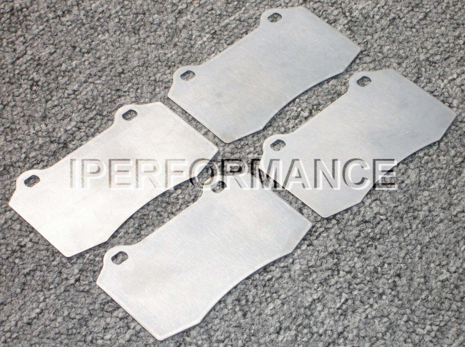 Titanium Brake Pad Shim Heat Shield Set for Dodge Viper 92-02 Front, Excl SRT10