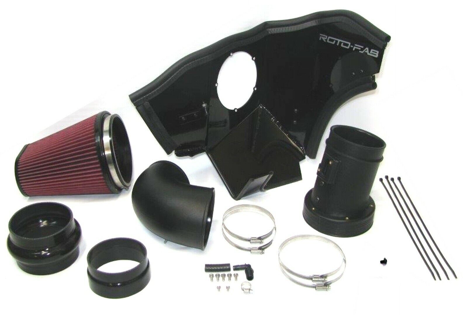 Roto-Fab 10161056 Cold Air Intake Kit Oiled Filter For 17-23 Chevy Camaro ZL1