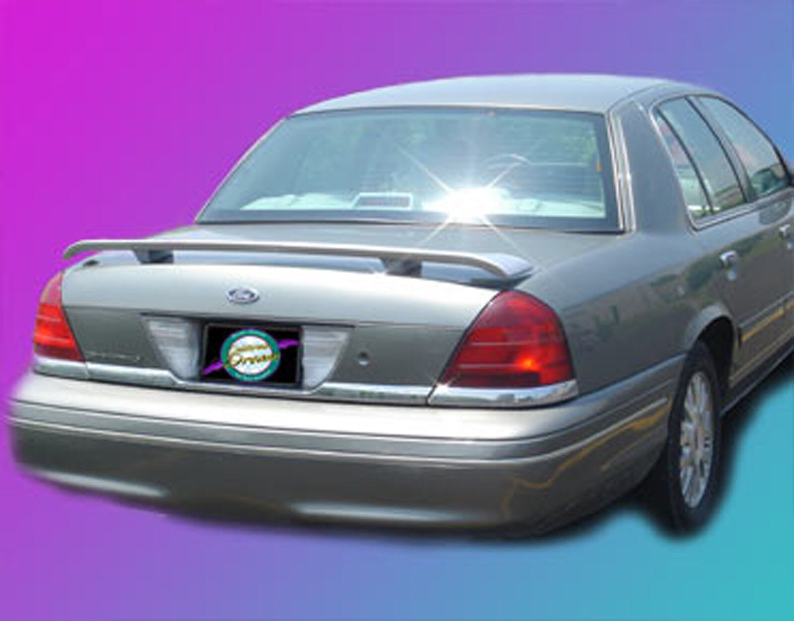 UNPAINTED FORD CROWN VICTORIA CUSTOM STYLE REAR WING SPOILER 1998-2008
