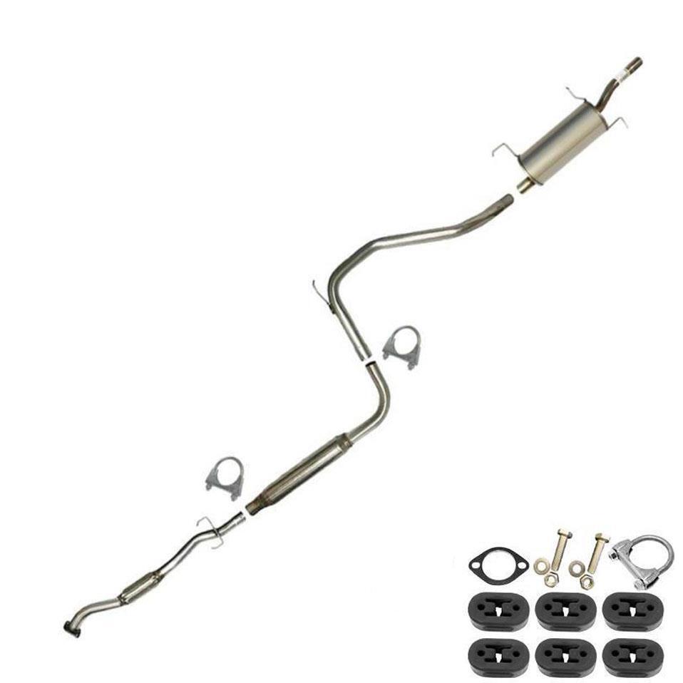 Exhaust Kit with hangers and bolts fit 1998-2003 Ford Escort ZX2