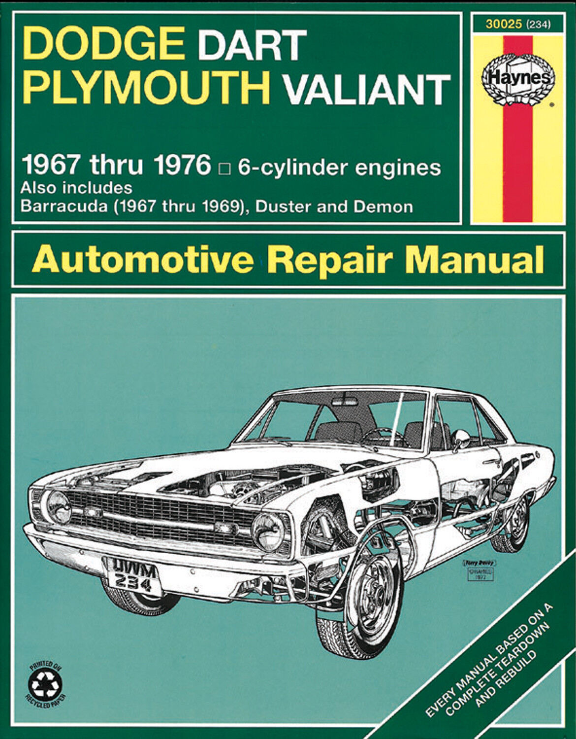 Repair Manual Haynes 30025
