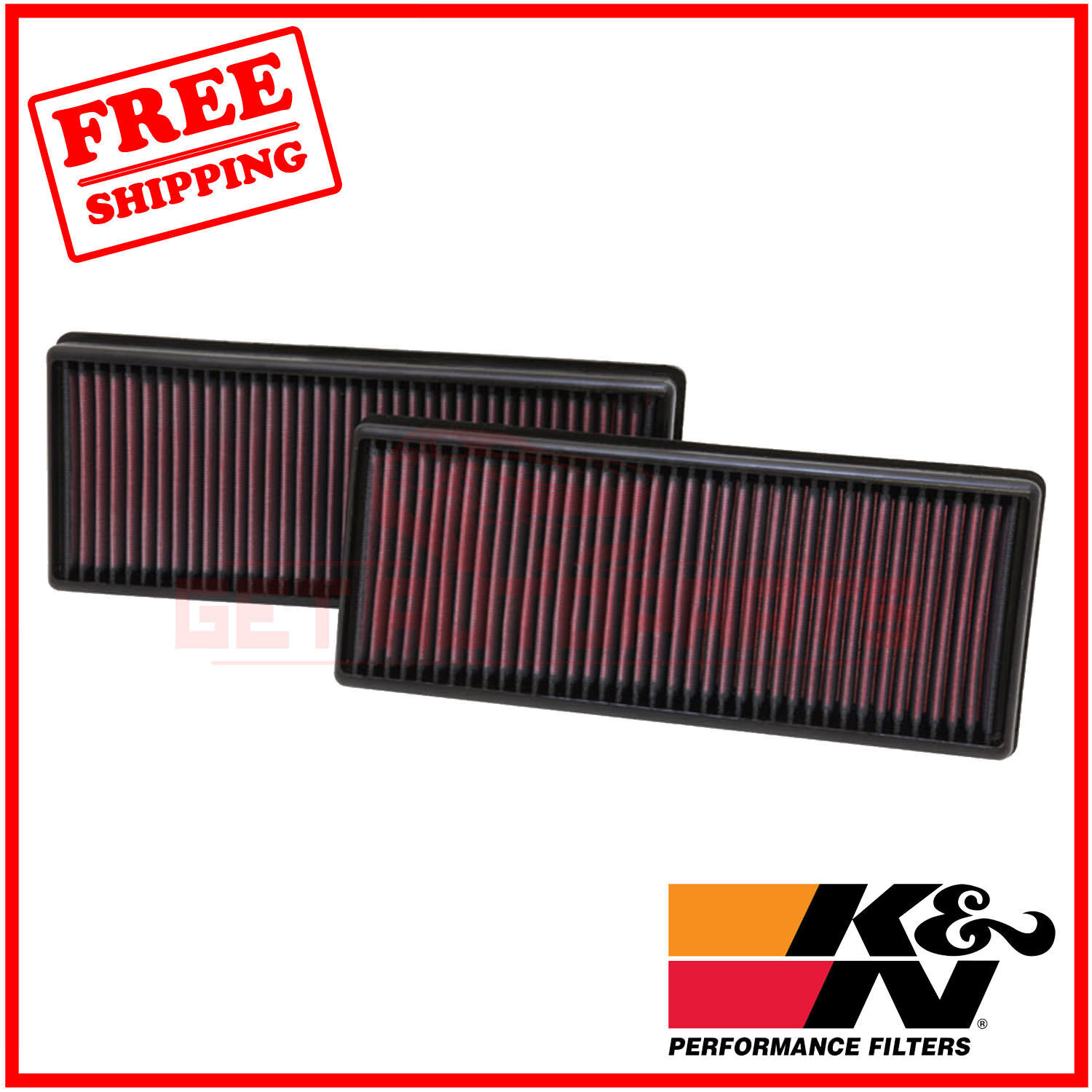 K&N Replacement Air Filter for Mercedes-Benz ML63 AMG 2013-2015