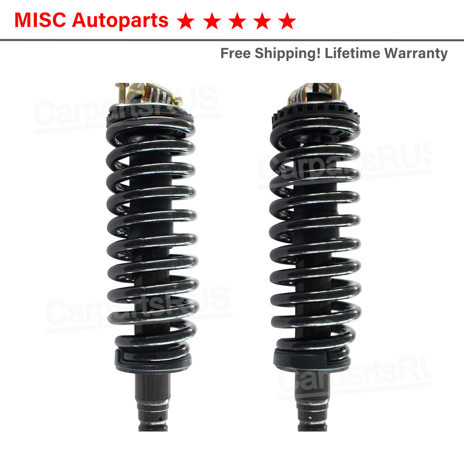 Front Complete Strut & Coil Spring Assembly For 2005 2006 2007 2008 Saab 9-7x