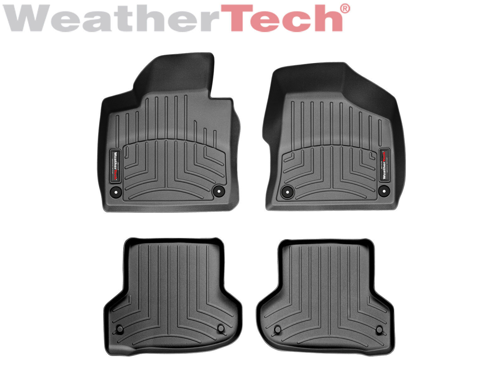 WeatherTech Floor Mats FloorLiner - Audi A3 - 2006-2013 - Black