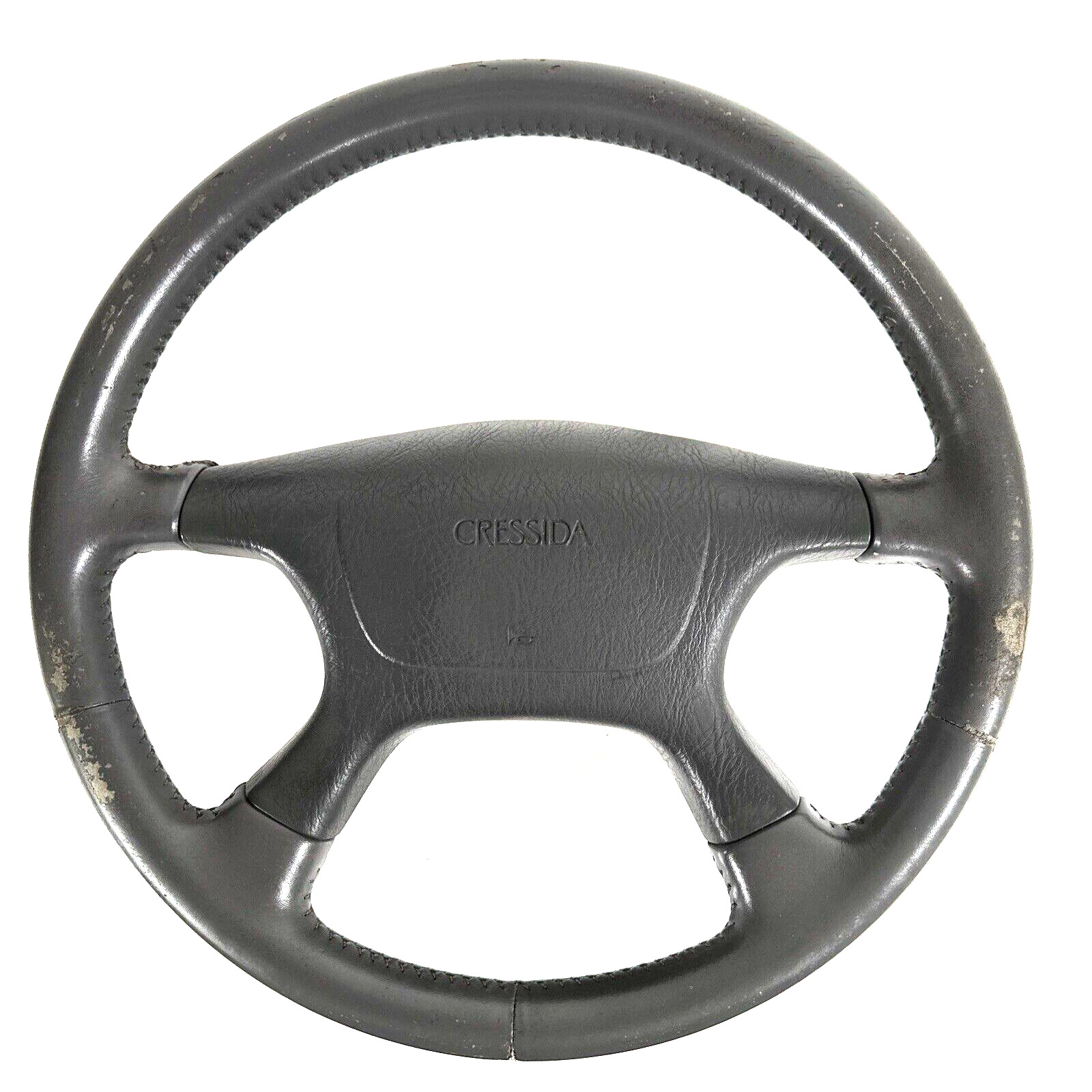 1989-92 OEM Toyota Cressida Leather Steering Wheel w/horn cover