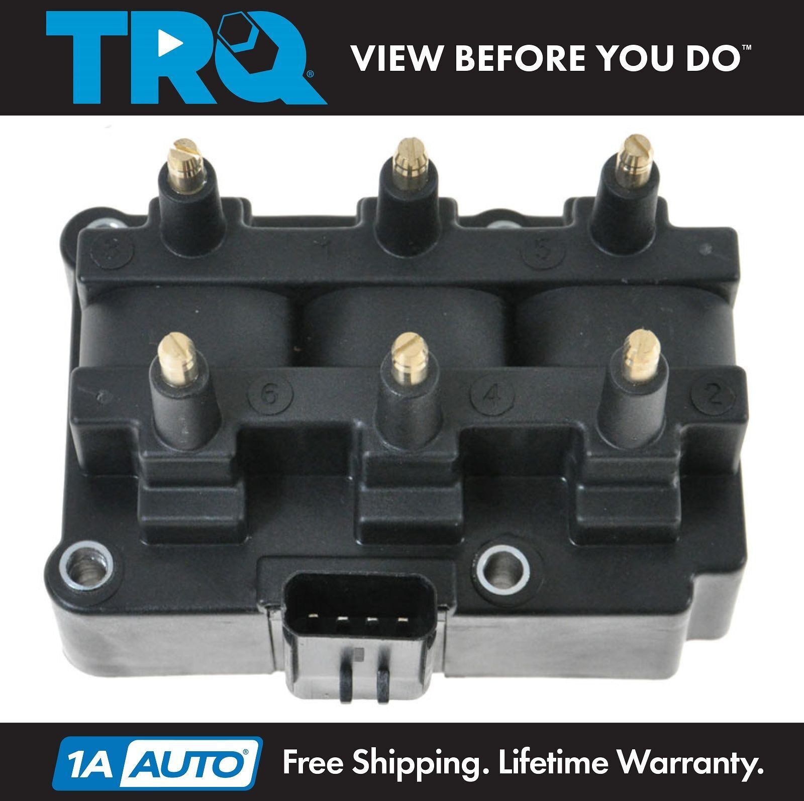 TRQ Ignition Spark Coil 04609140AB for Grand Voyager Caravan Town & Country V6