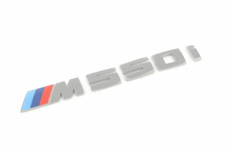 Genuine BMW G30 5-Series Rear Trunk Emblem M550i Decal Badge NEW 51-14-8-072-369