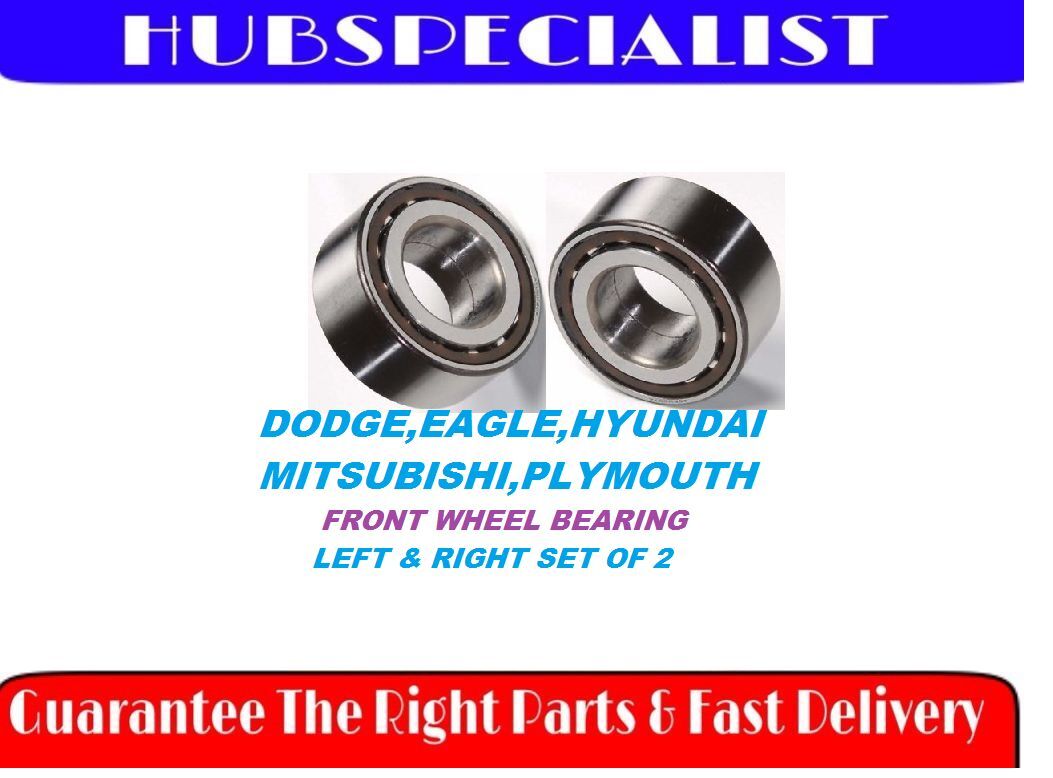 Front Wheel Hub Bearing For Mitsubishi Eclipse Expo Galant  Sigma Plymouth Laser