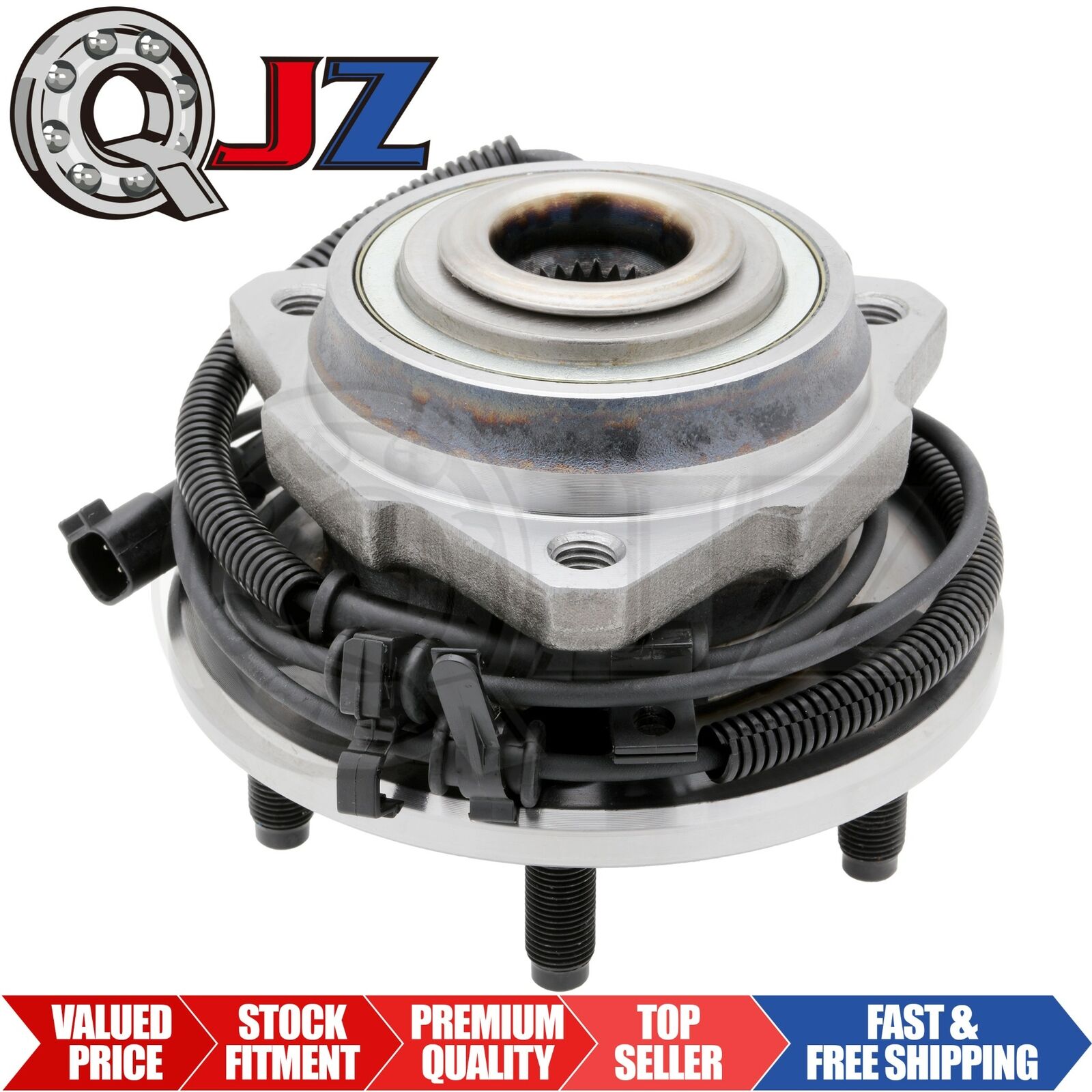 [FRONT-LEFT(Qty.1)] Wheel Hub Assembly For 2002-2007 Jeep Liberty RWD/4WD-Model