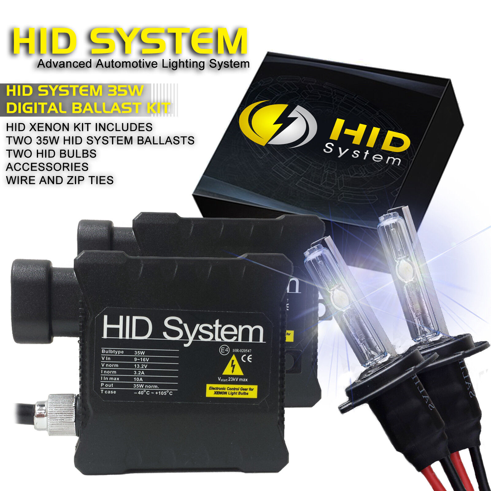 HID system Xenon Conversion Kit H7 Headlight Honda CBR 1000RR 600RR F4i RC51