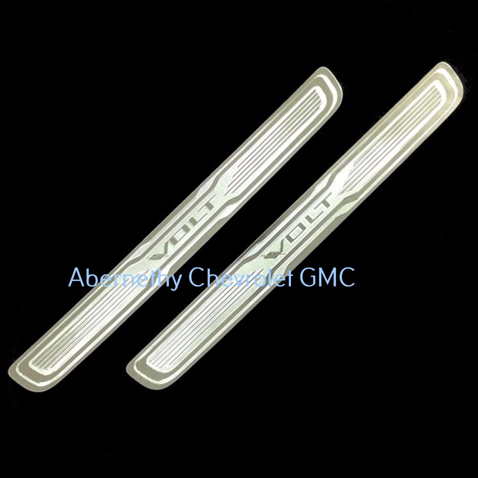 2011-2015 GM OEM Stainless Sill Guards for Chevrolet Volt 19244297 Authentic GM