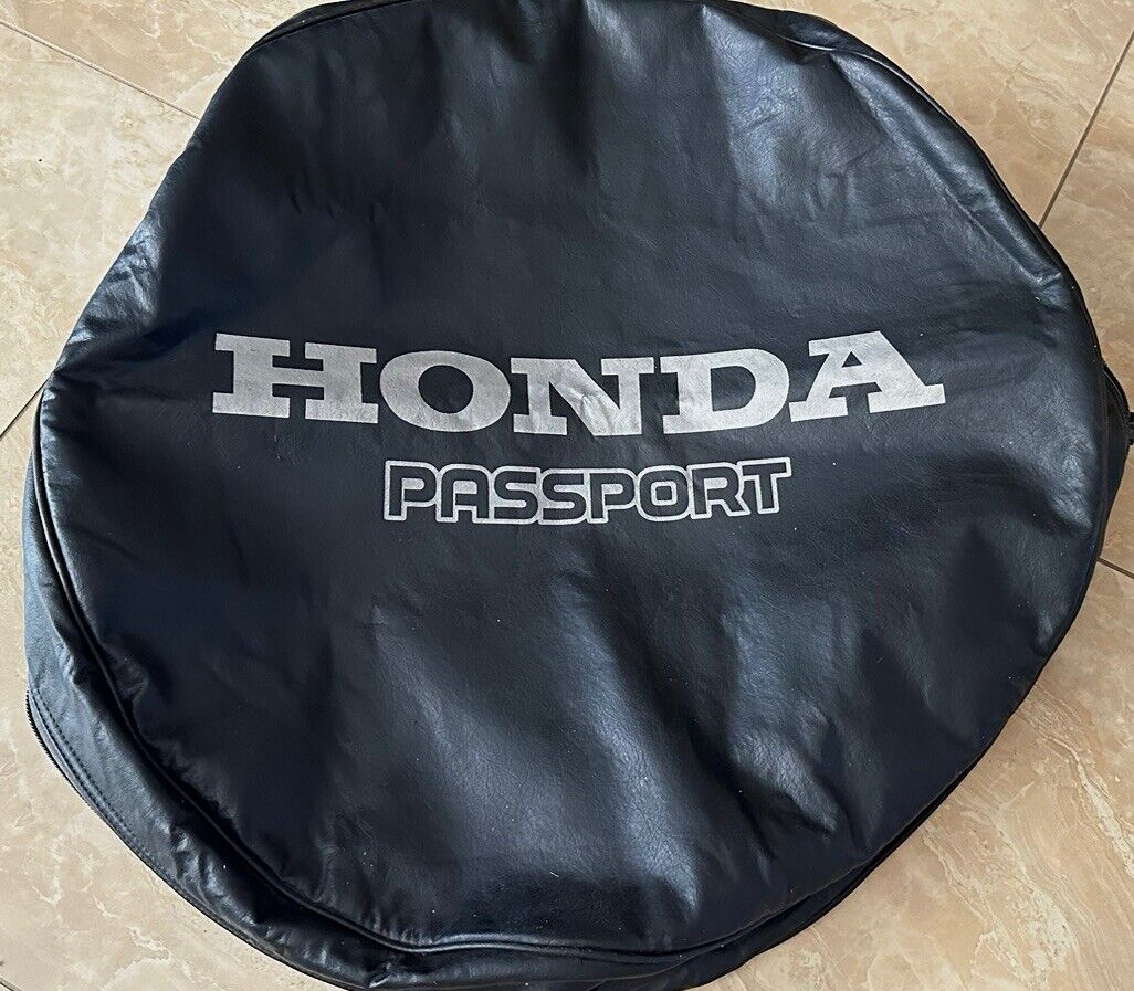 Original Honda Passport SUV Black Waterproof Spare Tire Wheel Cover