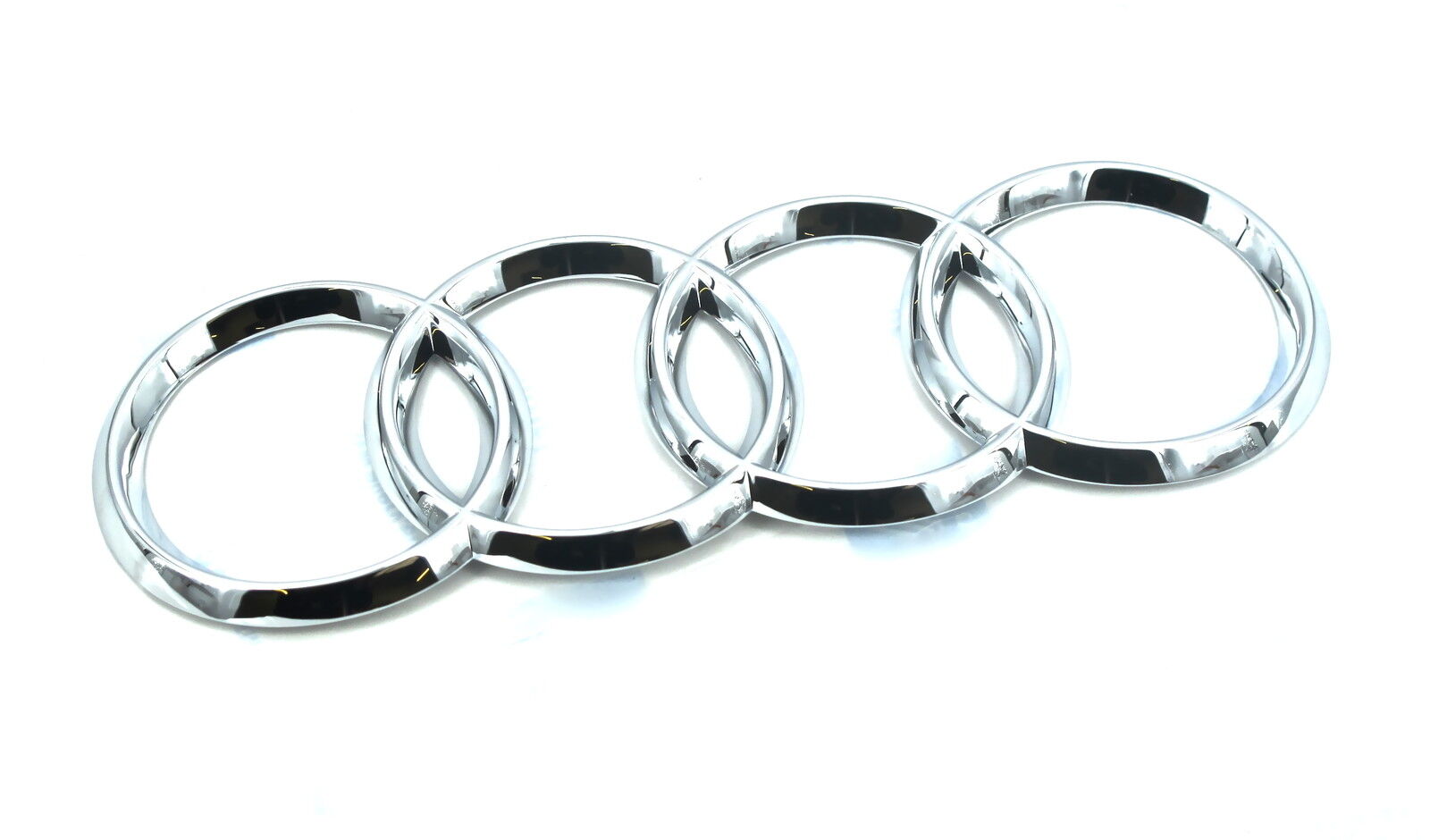 Genuine New AUDI GRILLE BADGE Rings Front Emblem For A5 S5 2008-2011 Quattro TDI