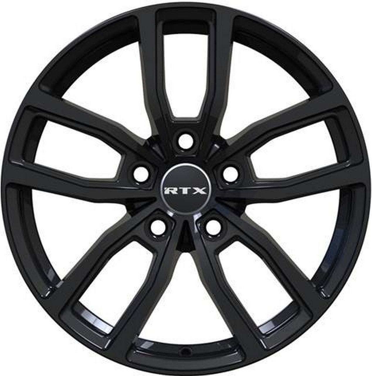 One Wheel Rim RTX (RTX) | 163704 | Solstice | Gloss Black | 18x7.5 5x114.3 ET38