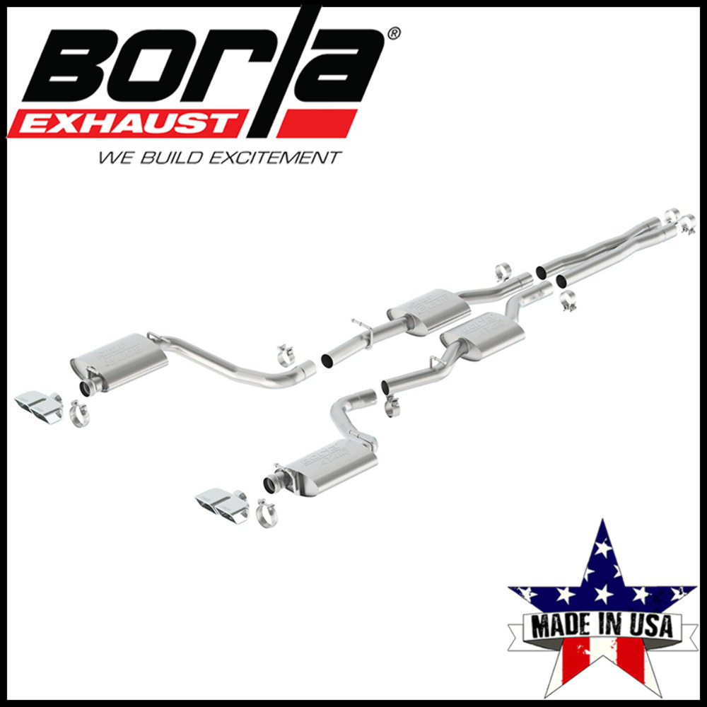 Borla ATAK Cat-Back Exhaust System Fits 2015-2022 Dodge Challenger R/T 5.7L