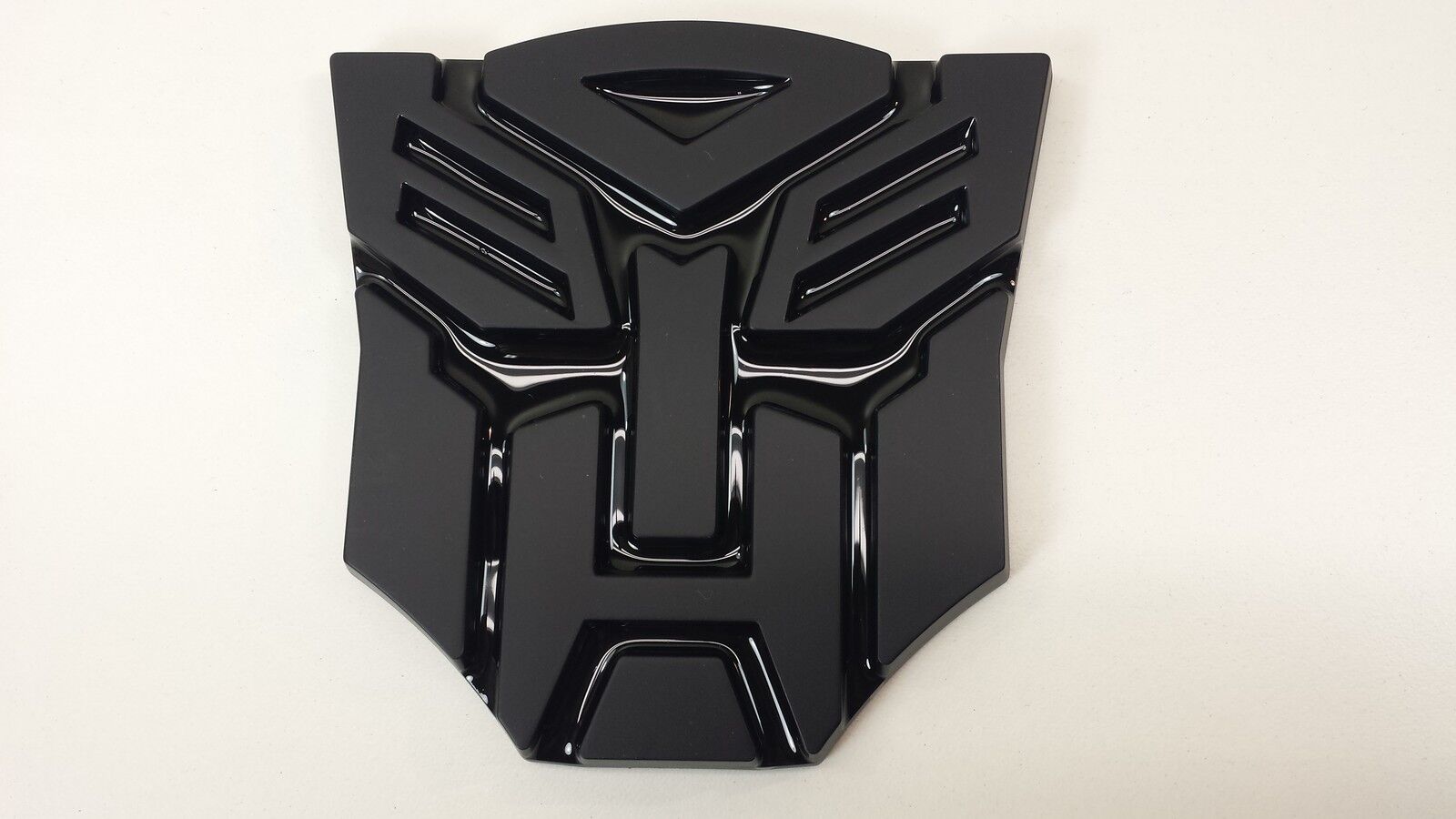 Black 3D Autobot 4 Inch Transformers Emblem Badge Decal Car Stickers Truck