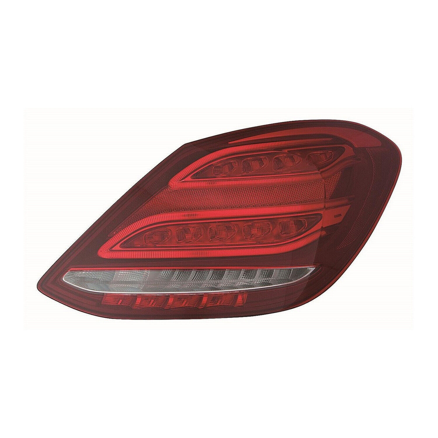 Right Passenger Side LED Tail Light For 15-18 Mercedes-Benz C300 C400 C63 AMG