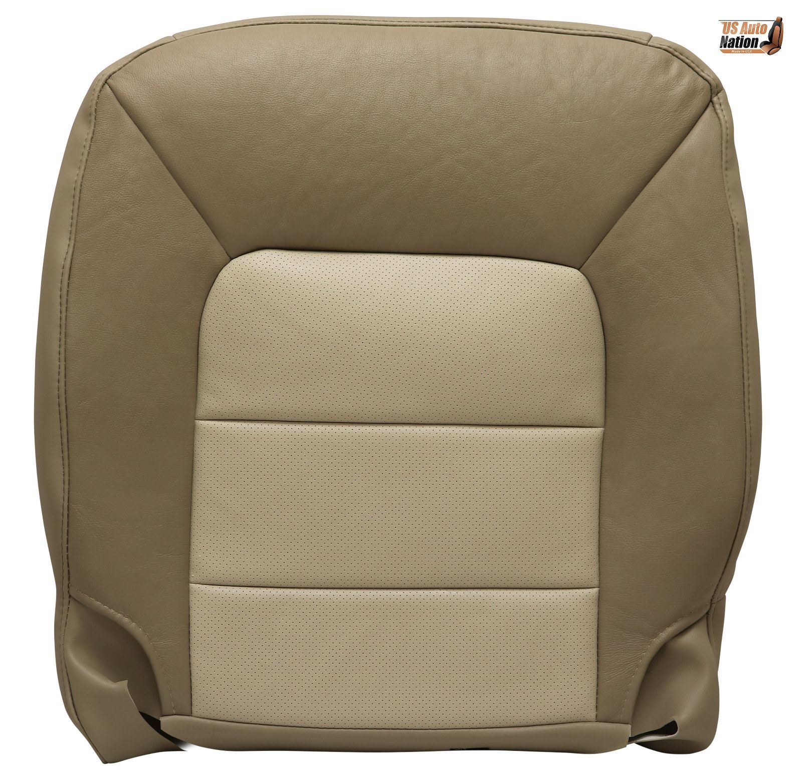 2004-2006 Ford Expedition Eddie Bauer Driver Side Bottom Leather Seat Cover Tan 