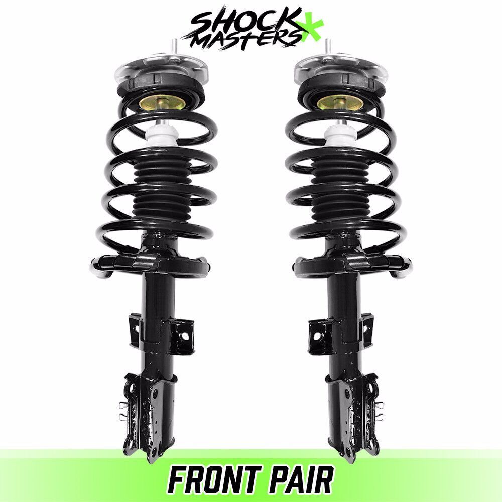 Front Pair Quick Complete Struts & Coil Springs for 2001-2009 Volvo S60