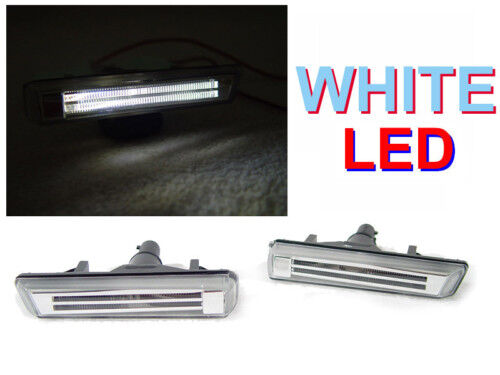 DEPO 02-06 BMW E46 M3 2D/Convertible Light Bar WHITE LED Clear Side Marker Light