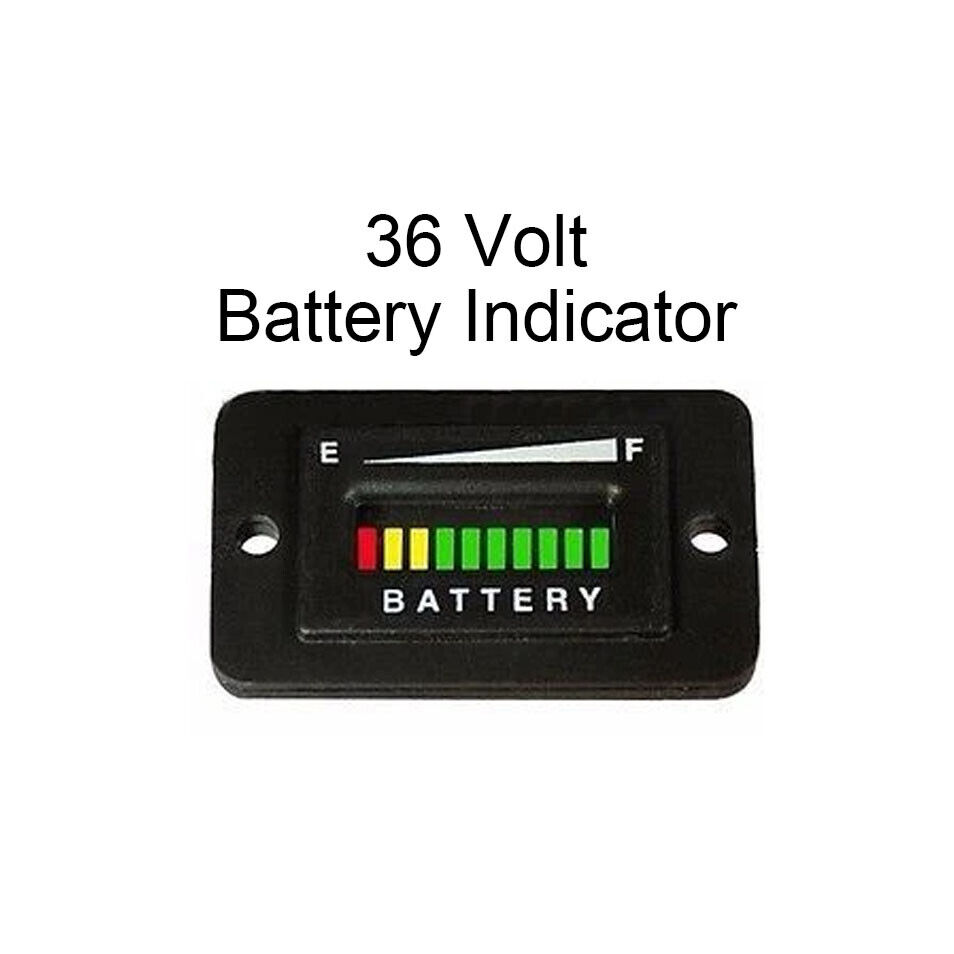 36V 36 Volt EZGO Club Car Yamaha Golf Cart Battery Indicator Meter Gauge