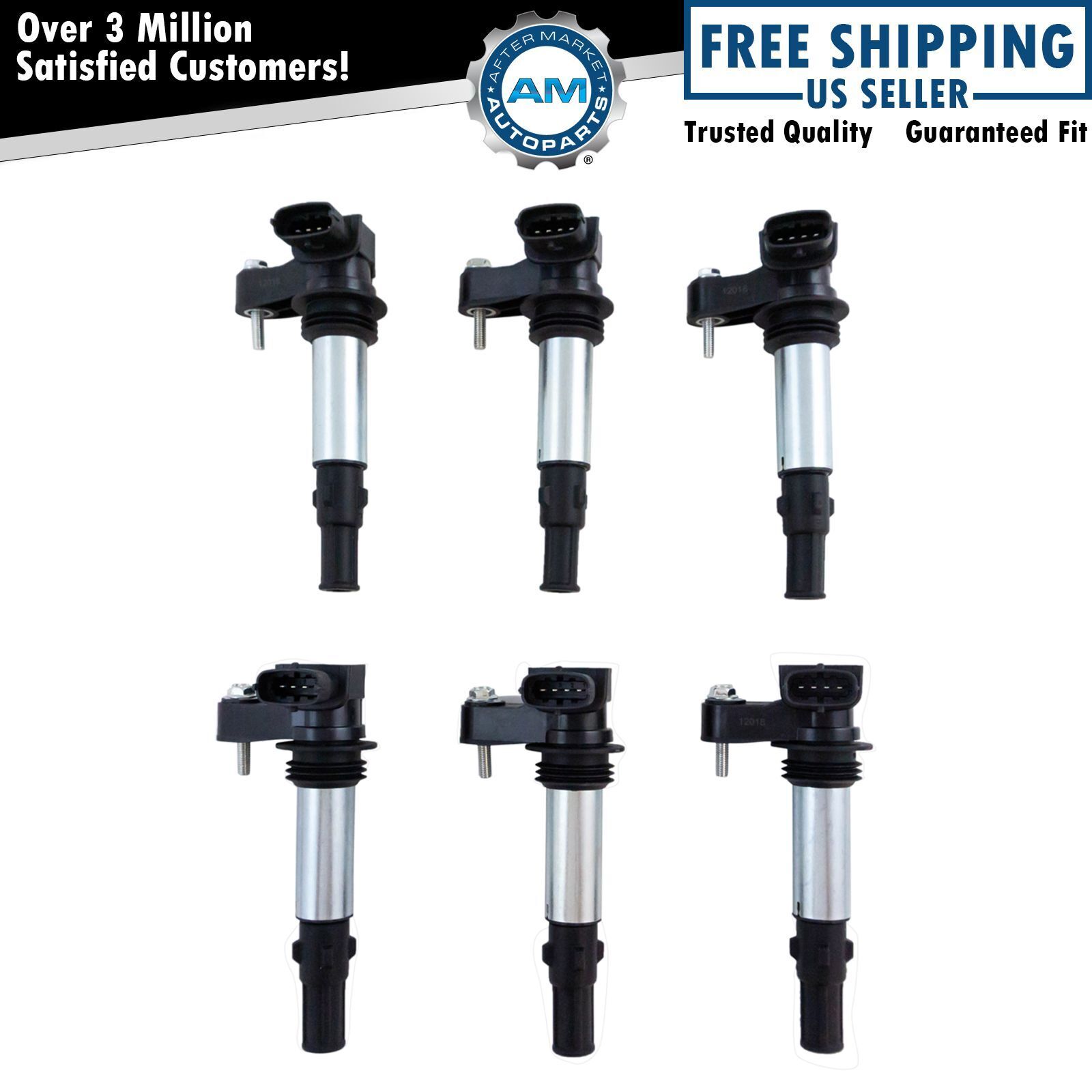Ignition Coil Pack Kit Set of 6 For Traverse Allure Enclave Acadia CTS STS 3.6L