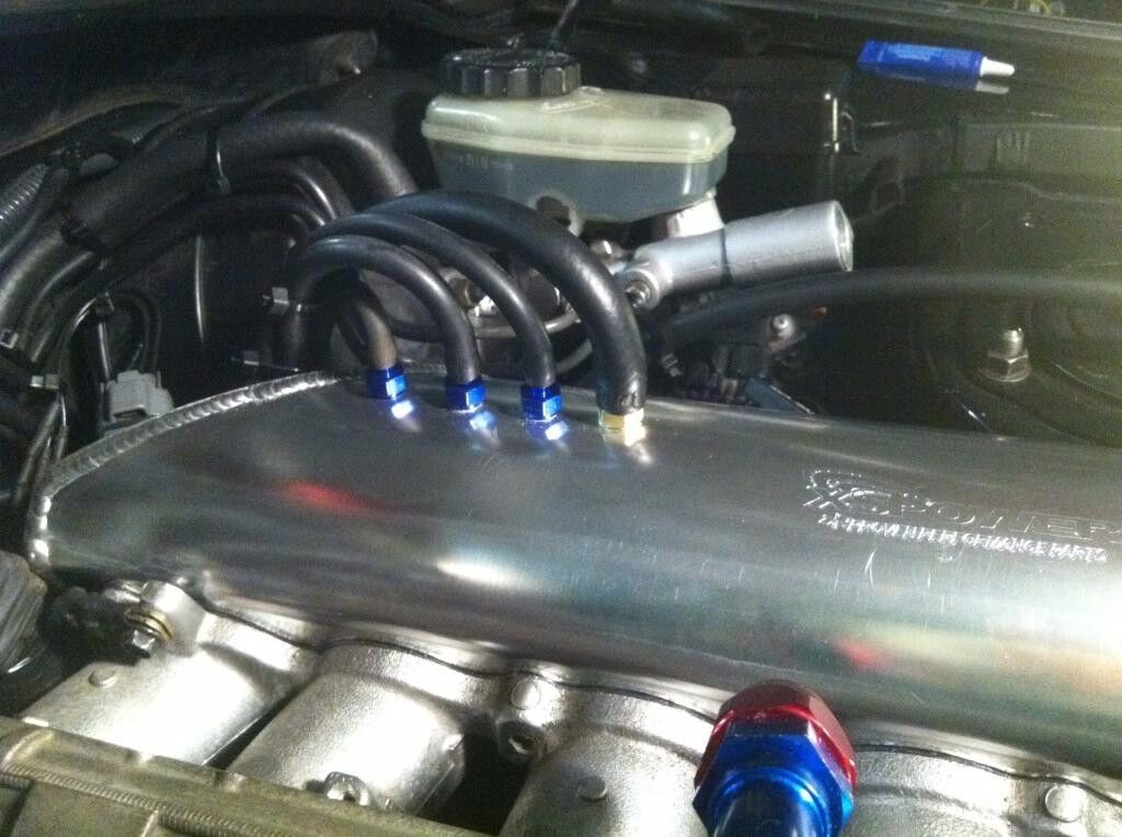 XS-Power 3.0L DOHC l6 6Cyl Aluminum Intake FFIM Manifold Toyota Supra 2JZGE 3.0L