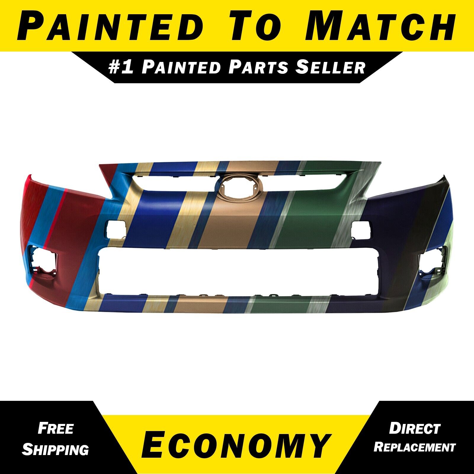 NEW Painted to Match - Front Bumper Cover for 2011-2013 Scion TC Coupe 2dr 11-13