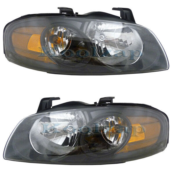 For 04-06 Sentra SE-R Spec V Headlight Headlamp Head Light Left Right Set PAIR