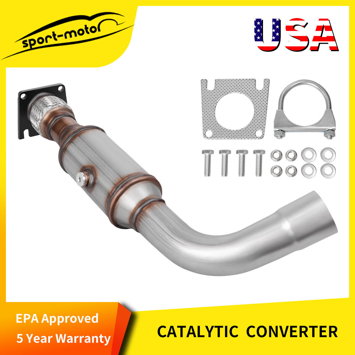 Catalytic Converter Fit for Chrysler Town & Country 3.3L and 3.8L 2008 2009 2010