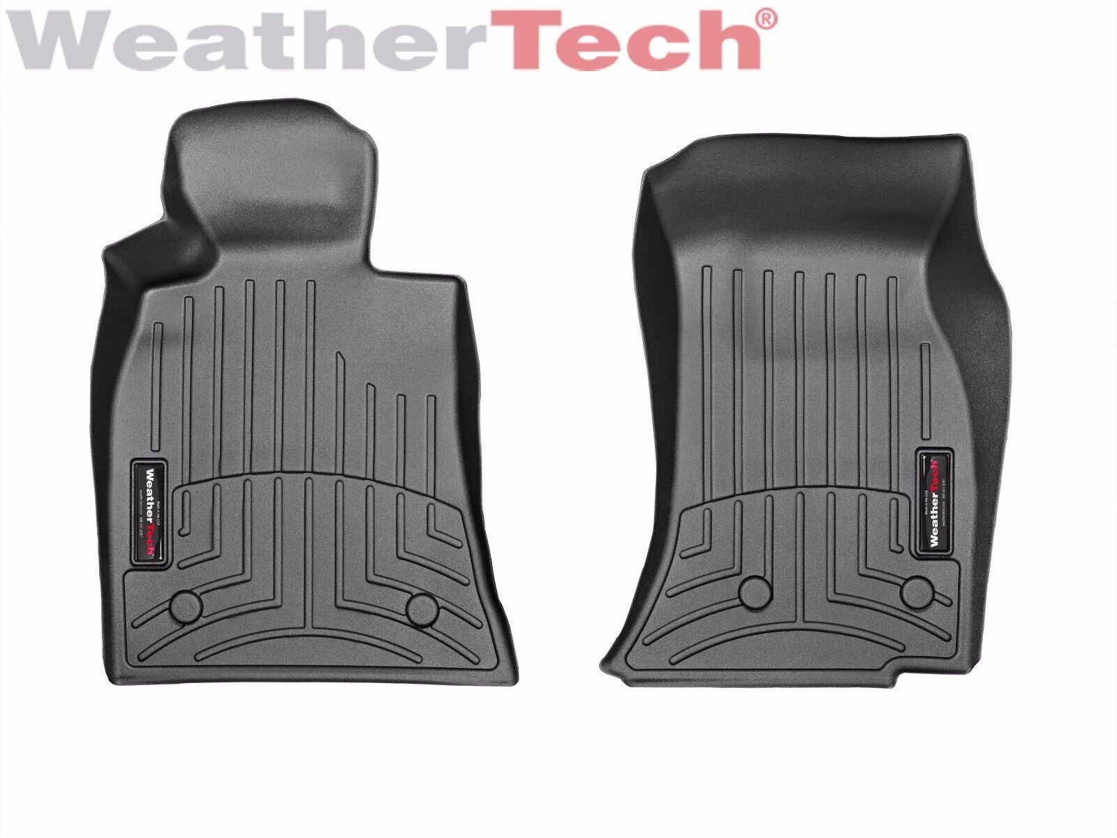 WeatherTech Car FloorLiner for Cadillac ATS/CTS/CTS-V Sedan - 1st Row - Black