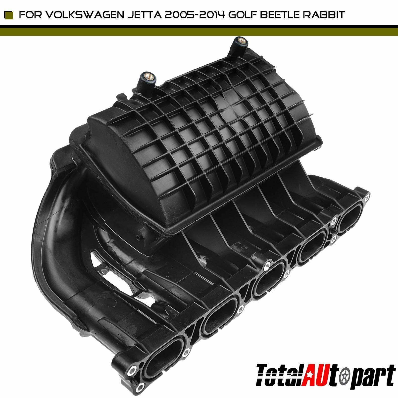 Intake Manifold for Volkswagen Beetle Golf Jetta Passat Rabbit 2006-2014 L5 2.5L