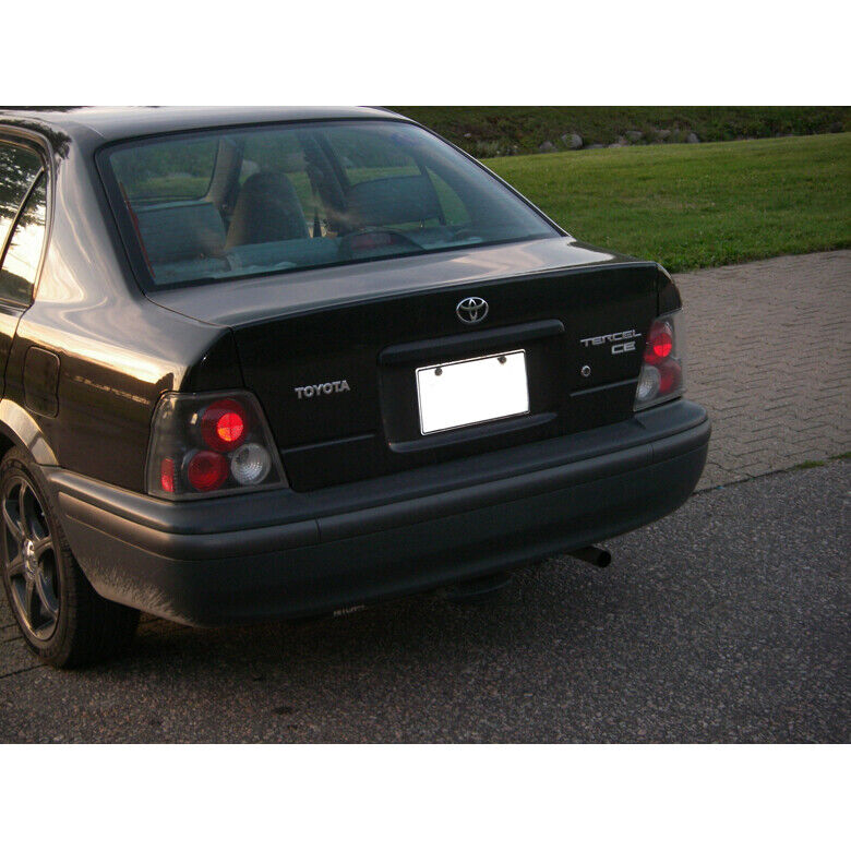 For Black 1995-1999 Toyota Tercel Tail Brake Lights Brake Lamps Left+Right Pair