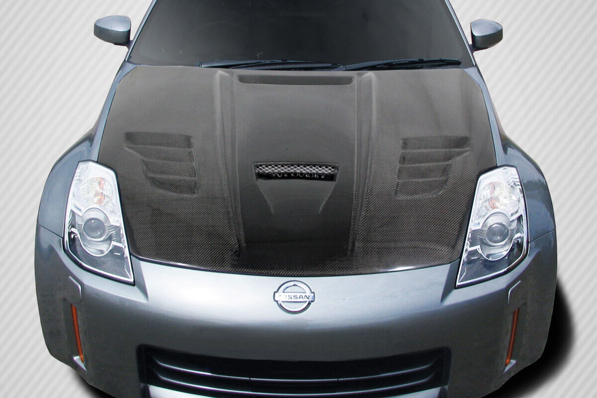 03-06 Fits Nissan 350Z Vader Carbon Creations Body Kit- Hood 113641