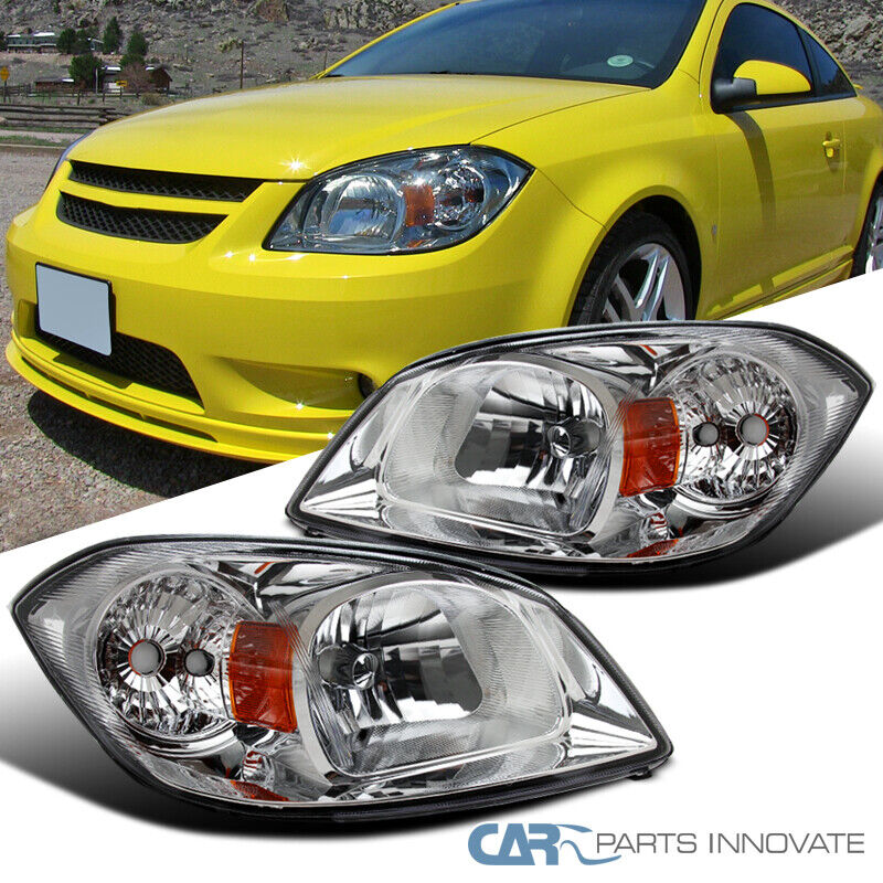 For Pontiac 05-06 Pursuit 07-09 G5 05-10 Cobalt Clear Lens Headlights Head Lamps