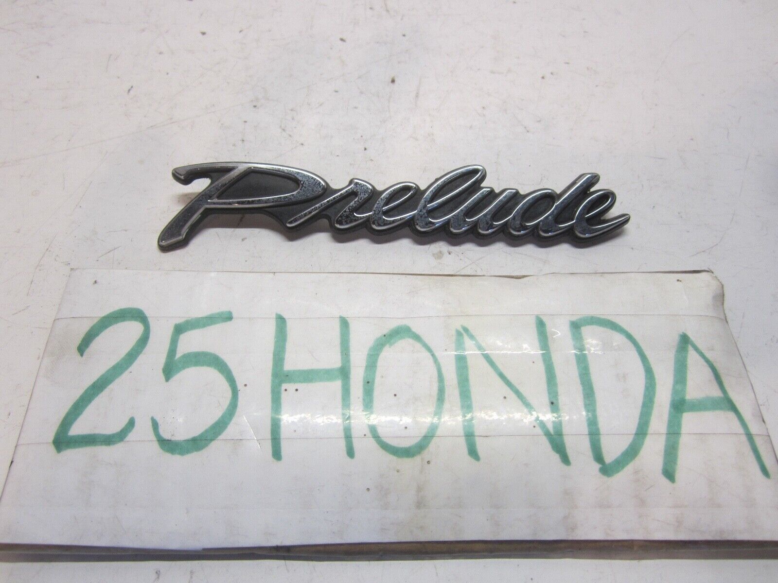 1992-1996 Honda Prelude Emblem Set BB1 BB4 H22 OEM JDM 