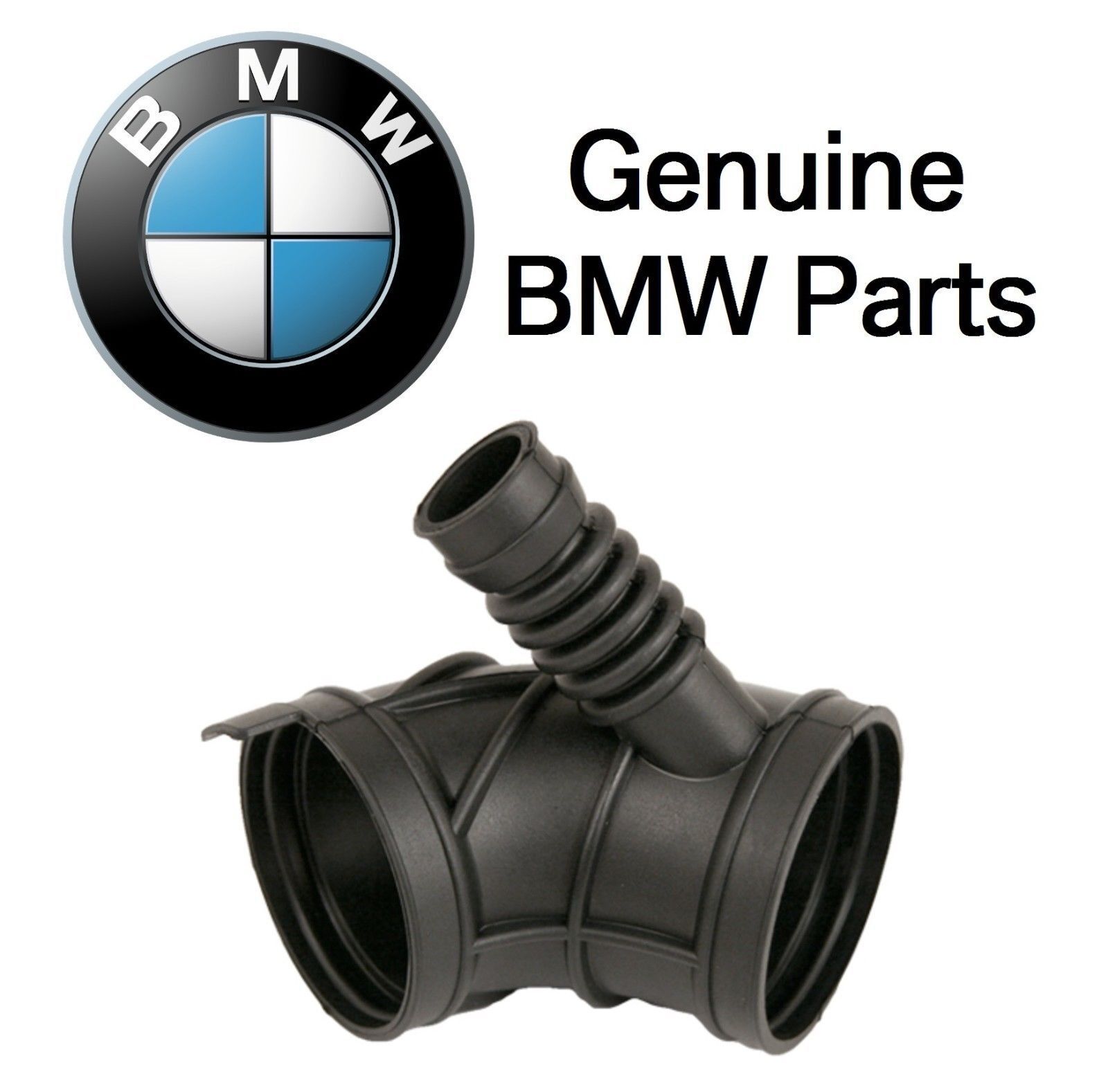 NEW For BMW E39 Intake Boot Throttle Housing to Air Mass Flow Meter Boot Genuine