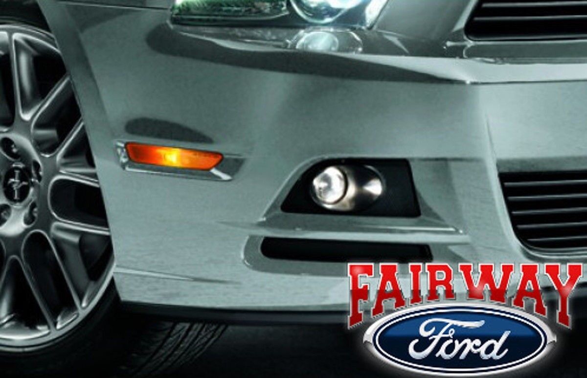 2013 2014 Ford Mustang GT OEM Genuine Ford Parts Fog Lamp Light Kit COMPLETE