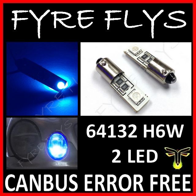 Blue Canbus Error Free 2 LED Bulbs Mercedes Benz Parking City Citi Lights #Y11