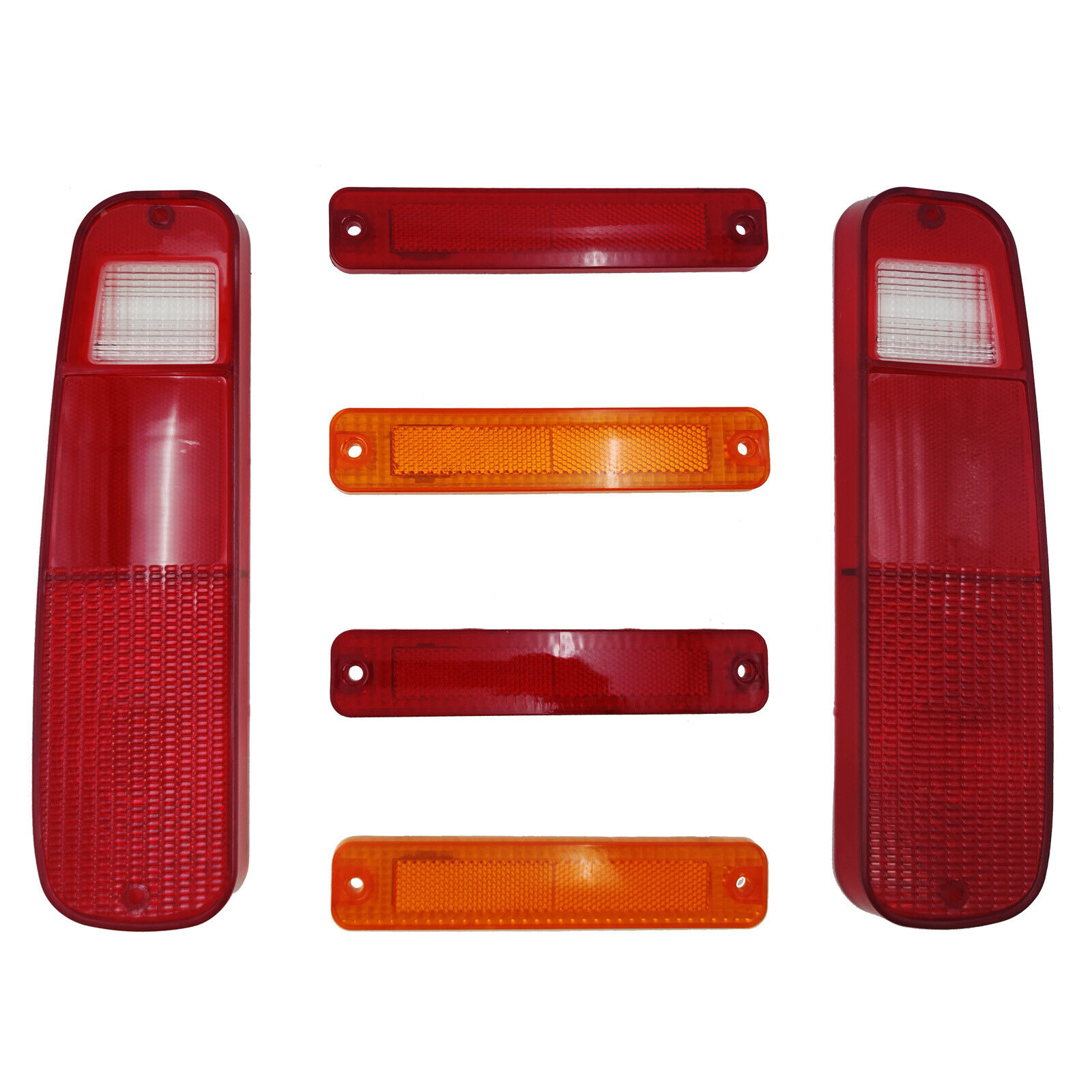 6Pcs Tail Light & Side Fender For 1978-1979 FORD F150 F250 Truck Bronco