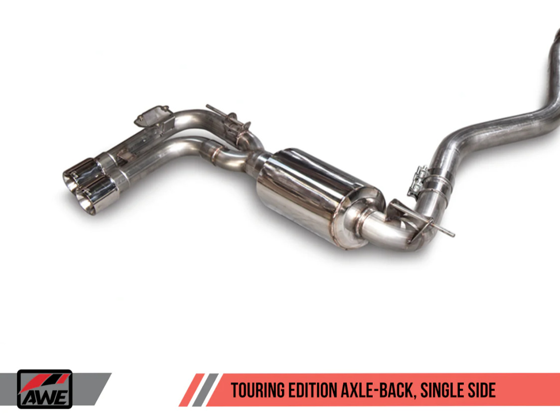 AWE Touring Edition Axle-Back Exhaust for BMW F3X 28i / 30i, Single Side