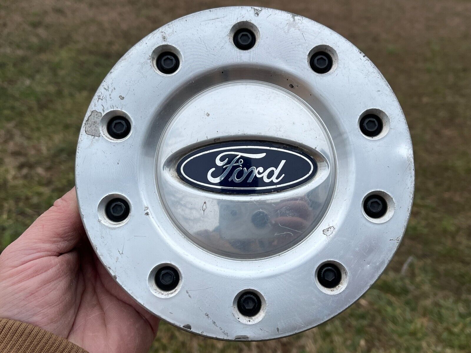 FORD FIVE HUNDRED OEM WHEEL CENTER CAP MACHINED 5G13-1A096-BB 2005 2006 2007