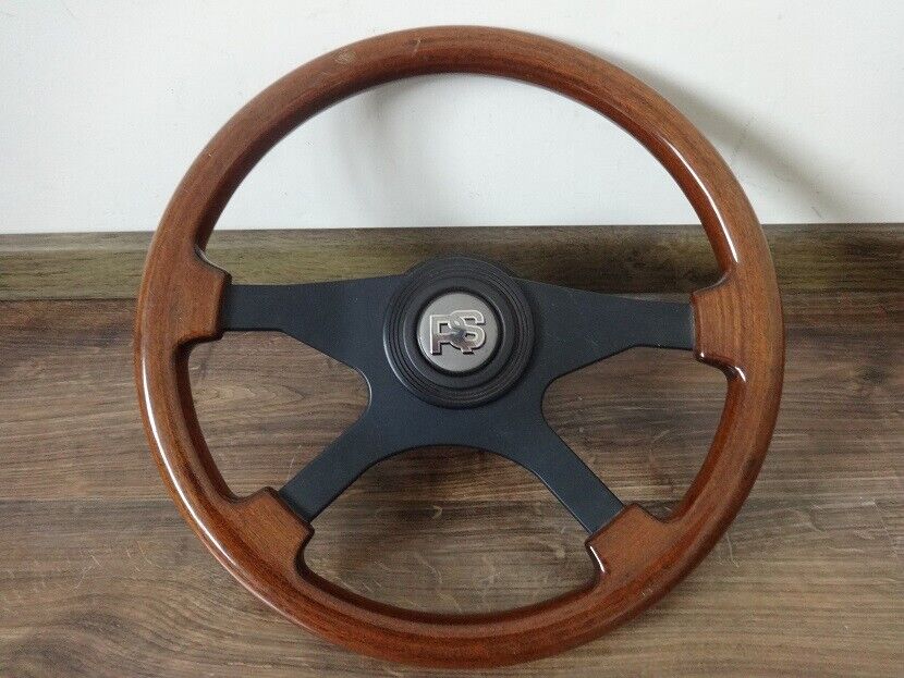 WOODEN Stering Wheel ATIWE FORD RS cosworth SIERRA Scorpio Escort euro RARE