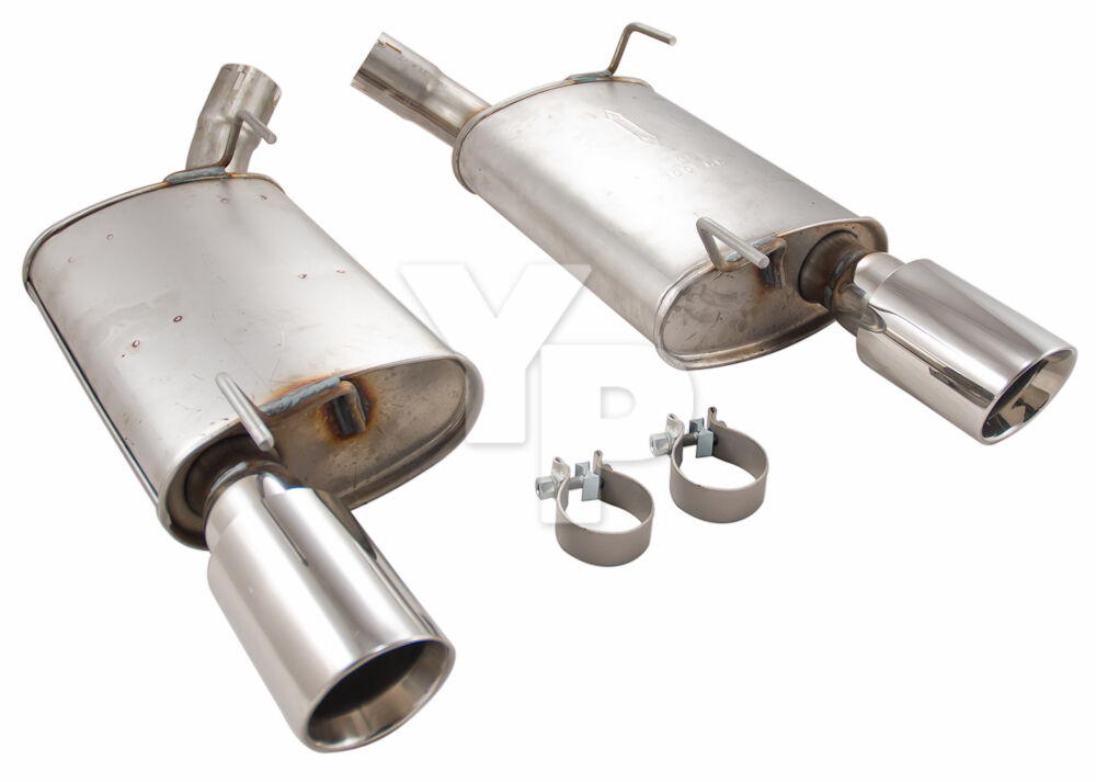 2005-2009 Ford Racing Mustang Shelby GT GT-H Exhaust Mufflers M-5230-GTA