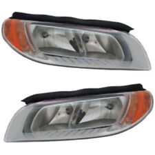 Headlight Assembly Set For 2008-2013 Volvo S80 XC70 Driver Passenger With Bulb picture