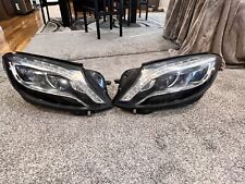 2014-2017 Mercedes S Class W222 Headlights Pair S550 S63 AMG, S65 AMG LED picture