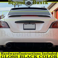 For Nissan MAXIMA 2009-2012 2013 2014 2015 GLOSS BLACK Factory Style Spoiler W/L picture